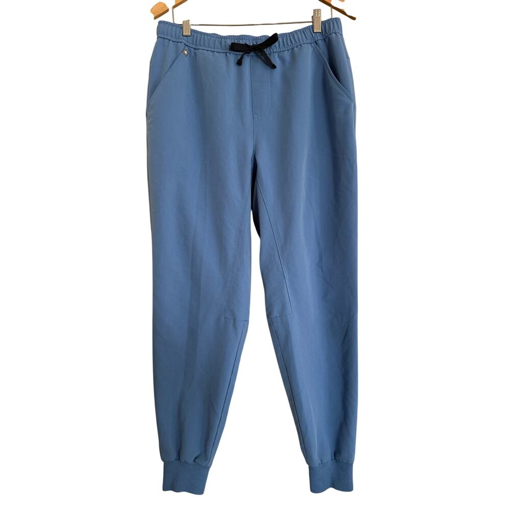 Figs Mens Scrub Blue/Navy Pants Tansen Joggers Drawstring Nurse Medical-Large